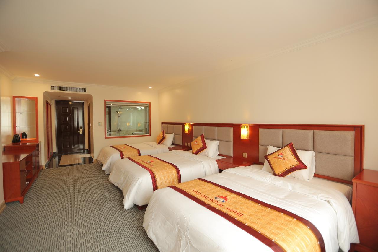 Lao Cai Royal Hotel Exterior foto